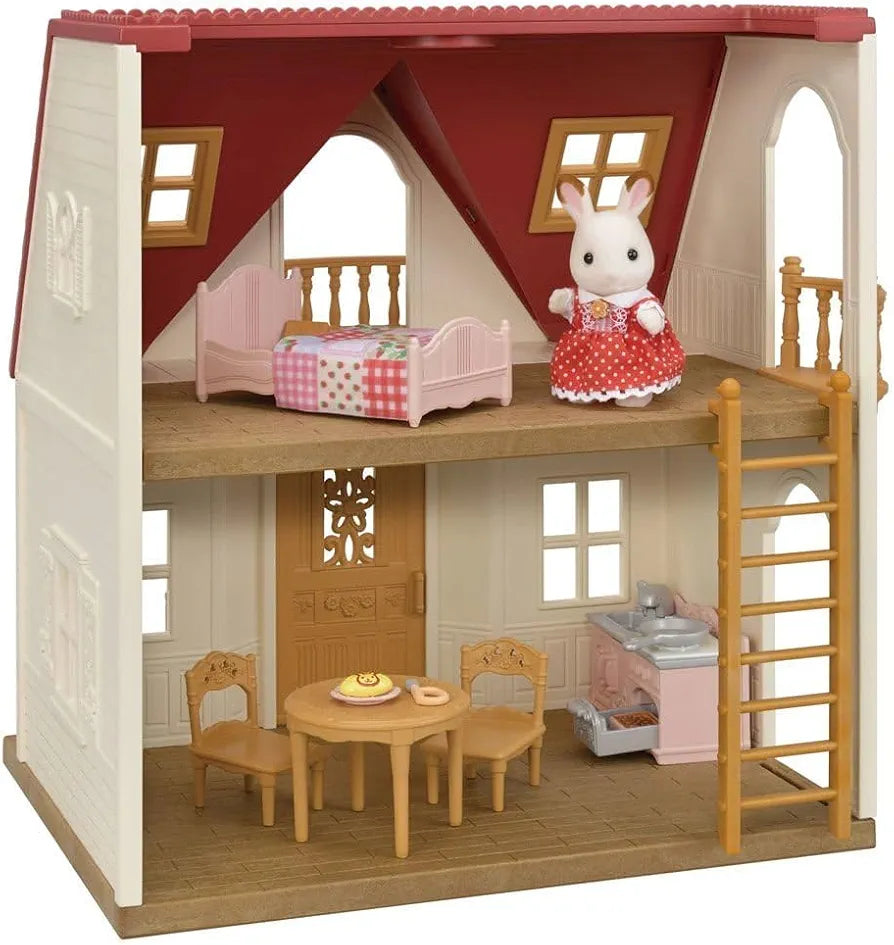 Red Roof Cosy Cottage Dollhouse