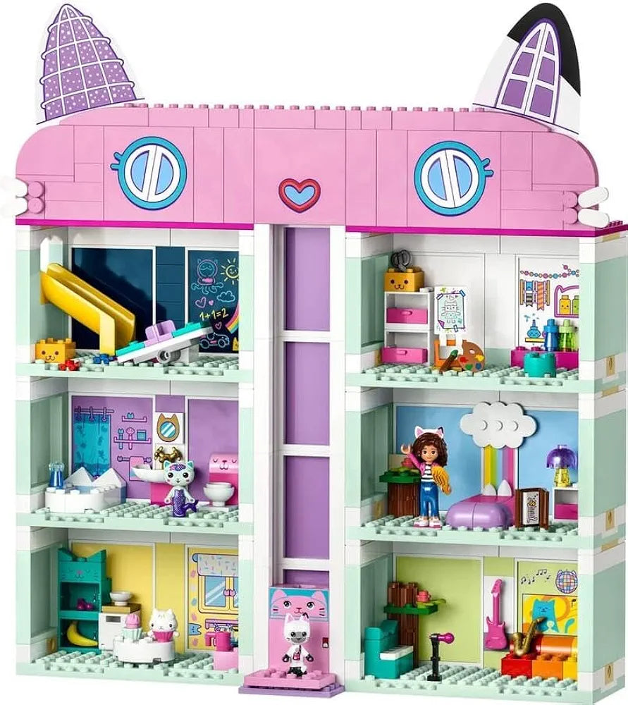 Gabby's Dollhouse 4-Floor Playset with Figures