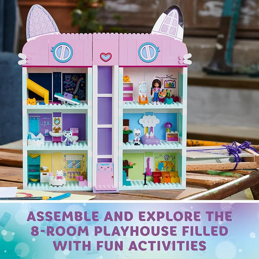 Gabby's Dollhouse 4-Floor Playset with Figures